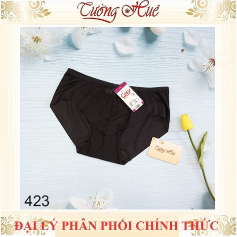 Quần Lót Nữ Cosy 423 Quần lót không viền may lưng vừa màu trơn.
