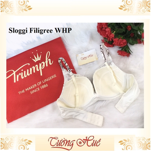 SALE SALE SALE - Áo lót nữ Triumph Sloggi Filigree WHP áo ngực xẻ V sâu.