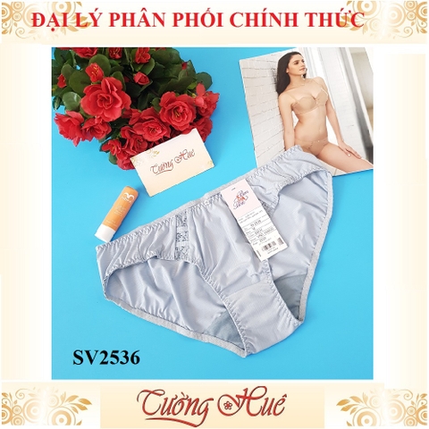 Quần lót nữ Bon Bon SV2536 quần lót trơn phối ren.