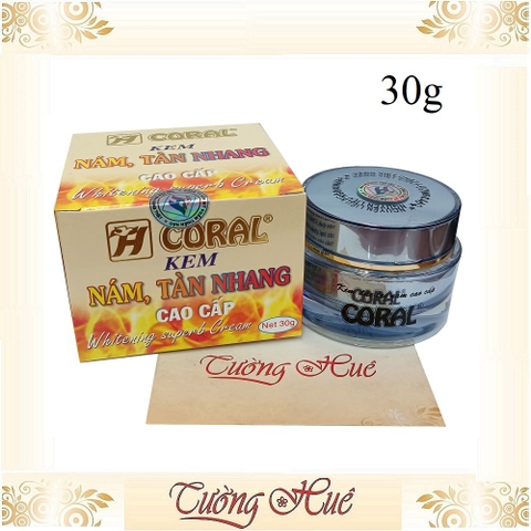 Kem Coral Chuyên Loại Bỏ Nám Tàn Nhang Cao Cấp - 30g.