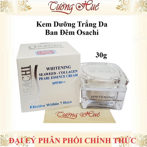 Kem Dưỡng Trắng Da Osachi Tinh Chất Ngọc Trai & Rong Biển & Collagen - 20g