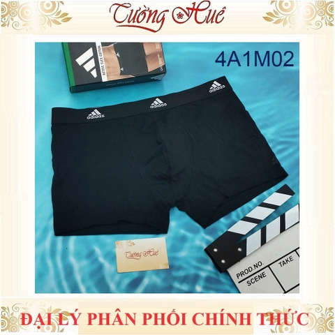 [HÀNG CHÍNH HÃNG] Quần lót nam Adidas 4A1M02 dạng quần đùi cotton co giãn ( FORM LỚN GIẢM 2 SIZE)