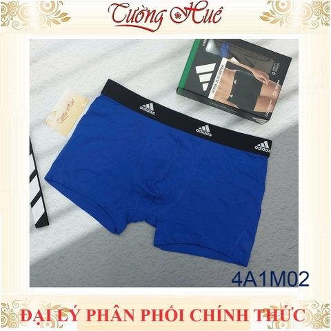 [HÀNG CHÍNH HÃNG] Quần lót nam Adidas 4A1M02 dạng quần đùi cotton co giãn ( FORM LỚN GIẢM 2 SIZE)