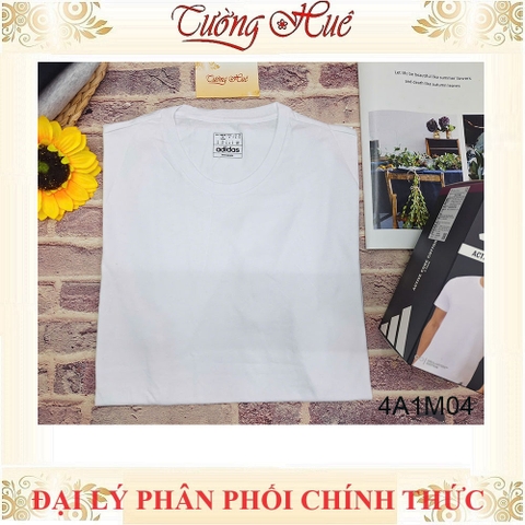 Áo Lót Nam Adidas 4A1M04 Thun Cotton Cổ Tròn Kiểu T Shirt (FORM ÁO LỚN, KHÁCH NÊN LÙI 2 SIZE)