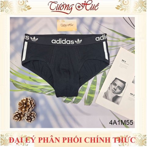 Quần Lót Nam Cotton Adidas 4A1M55 Mềm Mịn Thấm Hút (Form Quần lớn, khách nên lùi 2 size)