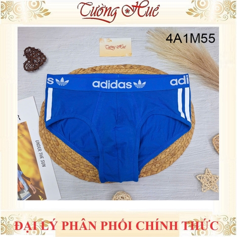 Quần Lót Nam Cotton Adidas 4A1M55 Mềm Mịn Thấm Hút (Form Quần lớn, khách nên lùi 2 size)