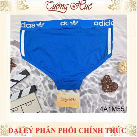 Quần Lót Nam Cotton Adidas 4A1M55 Mềm Mịn Thấm Hút (Form Quần lớn, khách nên lùi 2 size)