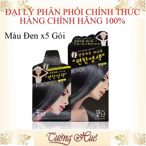 Gói Gội Khô Nhuộm Thảo Dược Pyeonan Hàn Quốc