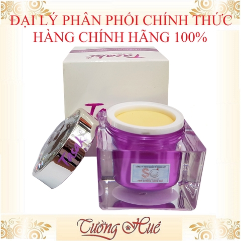 Kem Tasaki Dưỡng Trắng Da Cao Cấp Linh Chi-Đông Trùng Hạ Thảo-DNA - 25g - Hồng