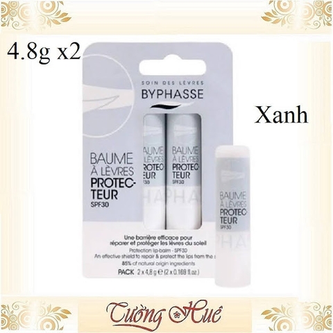 Vỉ 2 Cây Son Dưỡng Môi Byphasse Baume À Lèvres - 4.8g x2 ( Có lựa chọn )