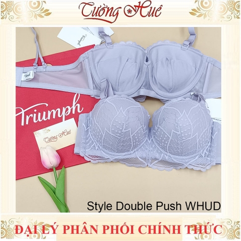 Áo lót nữ Triumph Có Gọng Mút Nâng Dày 3cm( Đệm Tháo Rời) Style Double Push WHUD.