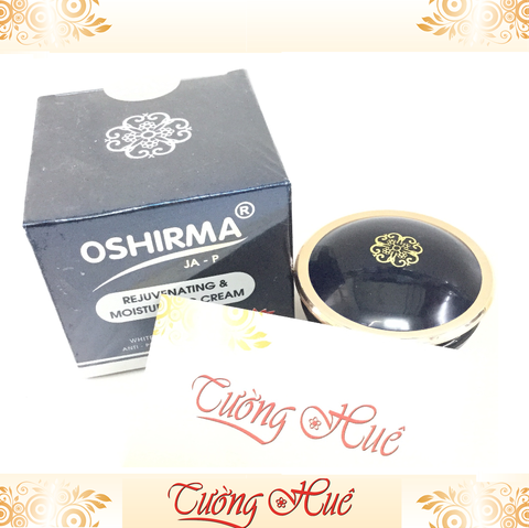 Kem Oshirma Thảo Dược Trắng Da Ngăn Ngừa Mụn - 10g - Xanh.