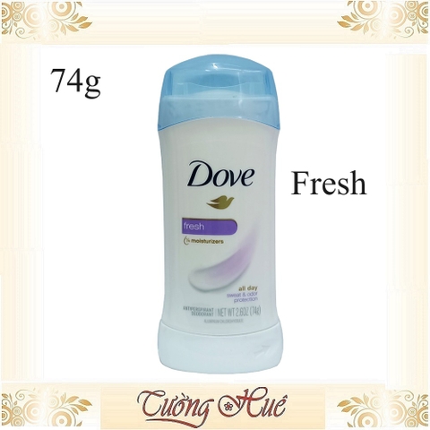 Lăn khử mùi nữ Dove Anti-Perspirant Deodorant 24H - 74g (Nhiều Mùi Lựa Chọn)