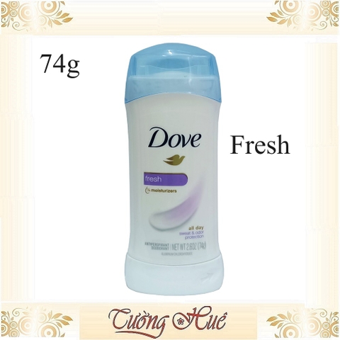 Lăn khử mùi nữ Dove Anti-Perspirant Deodorant 24H - 74g ( Nhiều mùi lựa chọn )