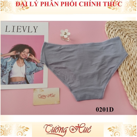 Quần lót nữ Marguerite Paris 0201D cotton trơn lưng cao (FORM LỚN).