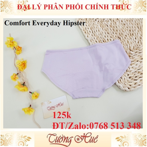 Quần lót nữ Triumph Sloggi Comfort Everyday Hipster quần cotton trơn lưng vừa.