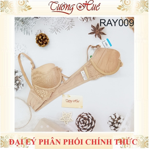 Áo Lót Nữ Relax RAY009 Áo lót có gọng cài trước đệm mút mỏng ~1cm phối ren.