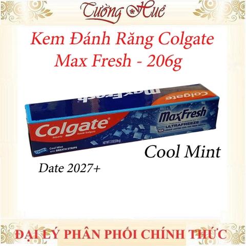 Kem Đánh Răng Colgate Max Fresh 10x - 206g