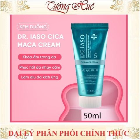Kem Dưỡng Ẩm Và Phục Hồi Da DR.IASO CICA-MACA CREAM D34 50ml