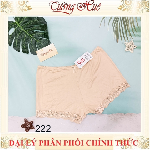 Quần Đùi Mặc Váy Cosy 222 Quần mặc váy chất cotton mềm phối ren viền