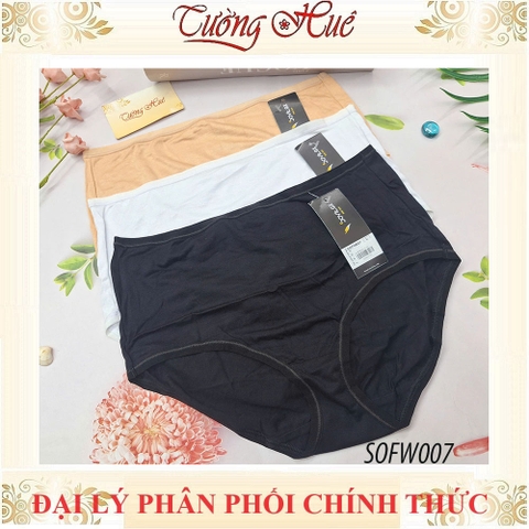 Quần lót nữ Sovitex SOFW007 cotton mềm mại lưng cao dành cho người lớn tuổi.