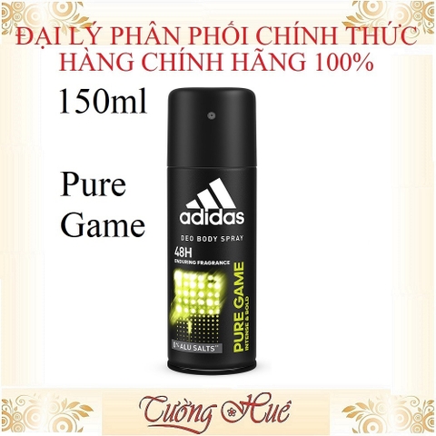 [HàngChínhHãng]Xịt Khử Mùi Nam Adidas Deo Body Spray - 150ml ( Lựa Chọn Mùi )