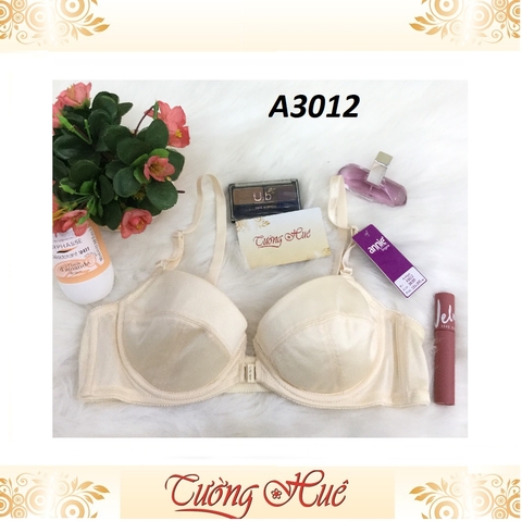 Áo Lót Nữ annie bra Có Gọng Cài Trước Trơn Mút Mỏng A 3012.