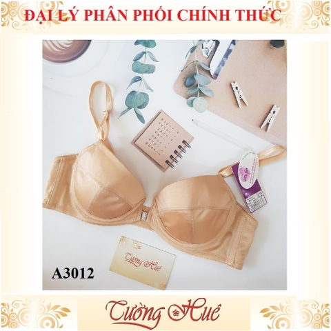 Áo Lót Nữ annie bra Có Gọng Cài Trước Trơn Mút Mỏng A 3012.