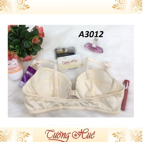 Áo Lót Nữ annie bra Có Gọng Cài Trước Trơn Mút Mỏng A 3012.