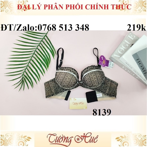 Áo lót nữ Annie Bra 8139 ren dầy nâng lưng bảng to.