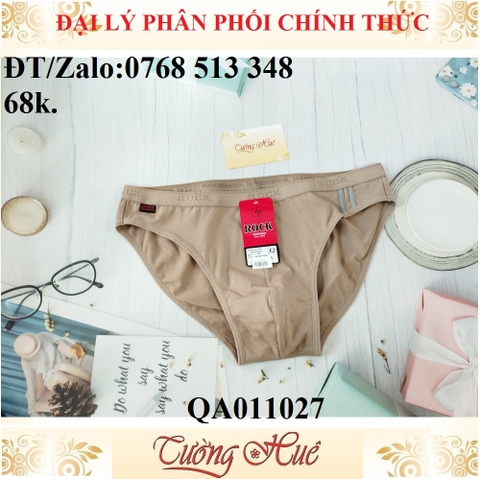 Quần lót nam Rock QA 011027 thun co giản phối sọc bên hông CỠ LỚN.