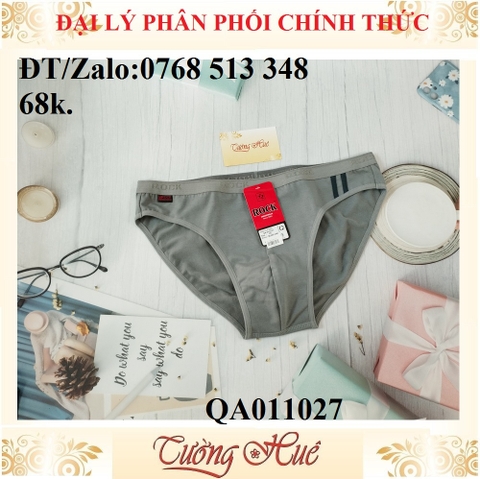 Quần lót nam Rock QA 011027 thun co giản phối sọc bên hông CỠ LỚN.