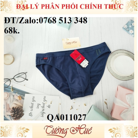 Quần lót nam Rock QA 011027 thun co giản phối sọc bên hông CỠ LỚN.