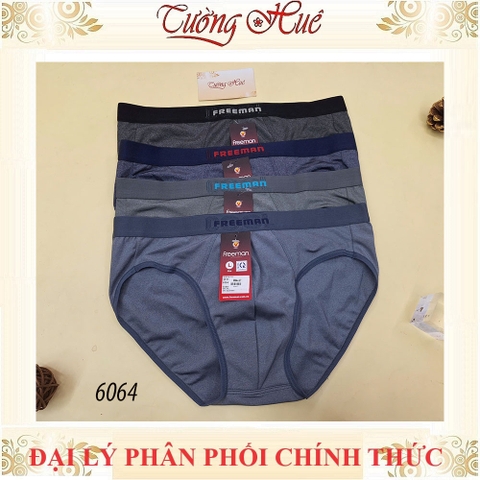 QUẦN LÓT NAM FREEMAN 6064 COTTON MỀM MỊN CO GIÃN THOẢI MÁI