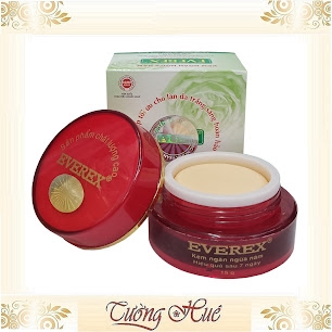 Kem EVEREX Ngăn Ngừa Nám - 15g - Xanh lá.