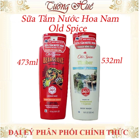 Sữa Tắm Nước Hoa Nam Old Spice ( Có sự chọn lựa) 473ml/532ml