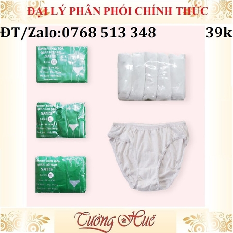 Quần lót giấy nam Sayes (combo 5 quần).