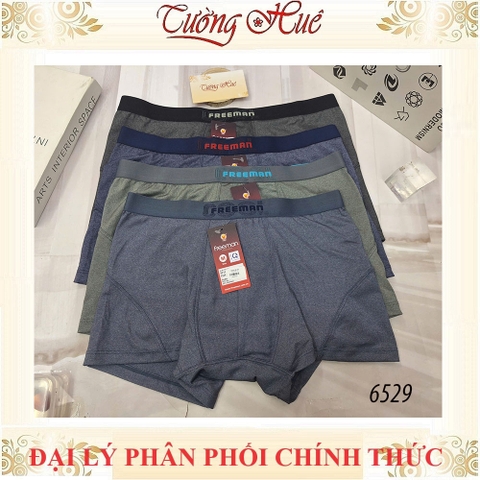 QUẦN LÓT NAM FREEMAN 6529 ĐÙI THUN LẠNH CO GIÃN MÁT MẺ MẶC ÊM CẢ NGÀY