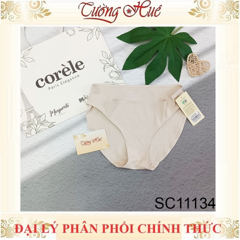 Quần lót nữ Corèle V SC11134 Lưng Vừa Chất Su Đúc Bao Phủ Mông ( FORM QUẦN LỚN size US )