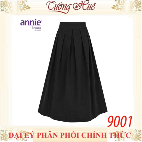 Váy chống nắng annie cotton màu đen thời trang form rộng dễ mặc siêu bền