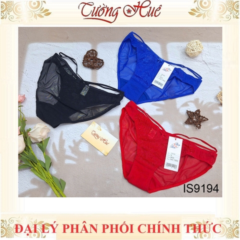 Quần Lót Nữ Bon Bon IS9194 Dây Đan Chéo Họa Tiết Ren Phối Lưới (Form Quần Nhỏ, Khách nên tăng 1 Size)