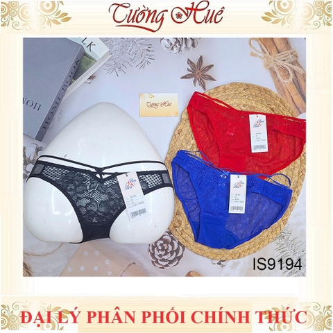 Quần Lót Nữ Bon Bon IS9194 Dây Đan Chéo Họa Tiết Ren Phối Lưới (Form Quần Nhỏ, Khách nên tăng 1 Size)