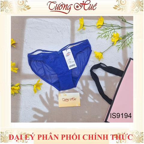 Quần Lót Nữ Bon Bon IS9194 Dây Đan Chéo Họa Tiết Ren Phối Lưới (Form Quần Nhỏ, Khách nên tăng 1 Size)