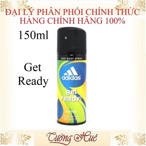 [HàngChínhHãng]Xịt Khử Mùi Nam Adidas Deo Body Spray - 150ml ( Lựa Chọn Mùi )