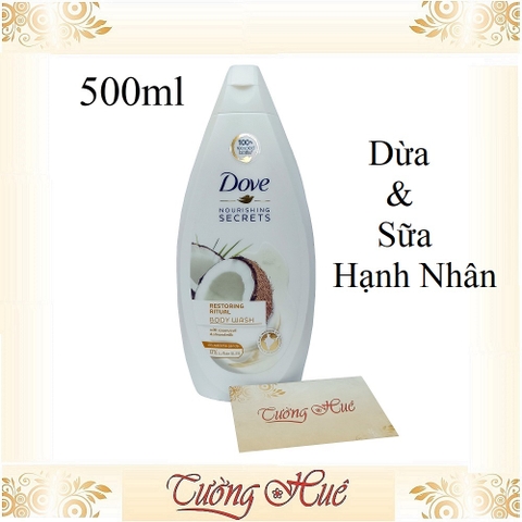 Sữa Tắm Dưỡng Ẩm Dove Nhiều Mùi - 500ml