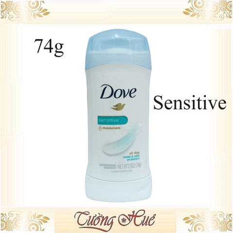 Lăn khử mùi nữ Dove Anti-Perspirant Deodorant 24H - 74g (Nhiều Mùi Lựa Chọn)