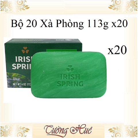 Bánh xà phòng Irish Spring - 113g