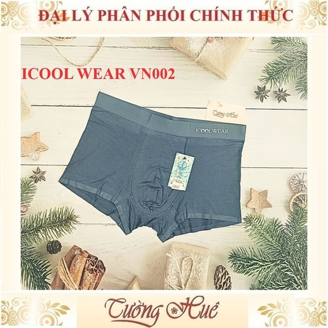 Quần Lót Nam Boxer ICOOL WEAR VN002 Lưng Bảng Vừa Mềm Mịn Co Giãn Tốt Thấm Hút Và Kháng Khuẩn Tốt