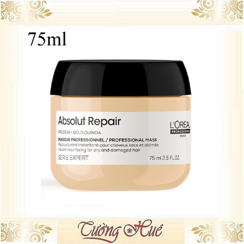 Dầu Hấp Chăm Sóc Tóc Hư Tổn Loreal Serie Expert Absolut Repair - Vàng ( Có lựa chọn )