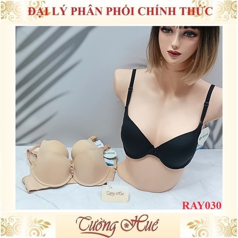 Áo Ngực Nữ relax RAY030 Trơn Mút Mỏng Có Gọng